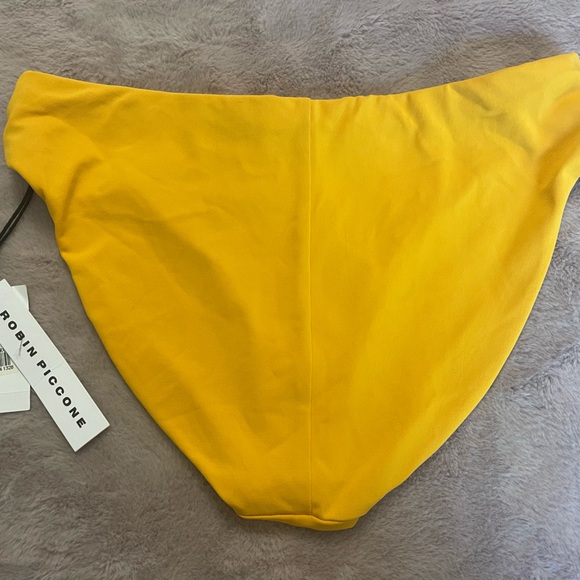 2 for $50 - Robin Piccone - Yellow Bikini Briefs - Size L - BNWT - Picture 2 of 4